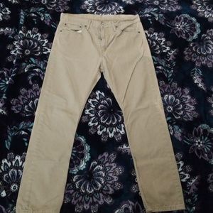 Levi's tan jeans
